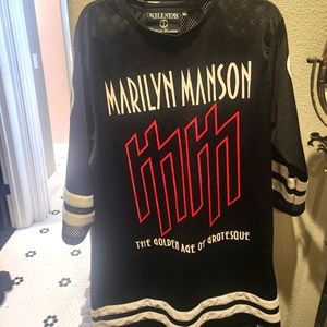 Rare Killstar Marilyn Manson "Use Your Fist " jersey dress size XXL